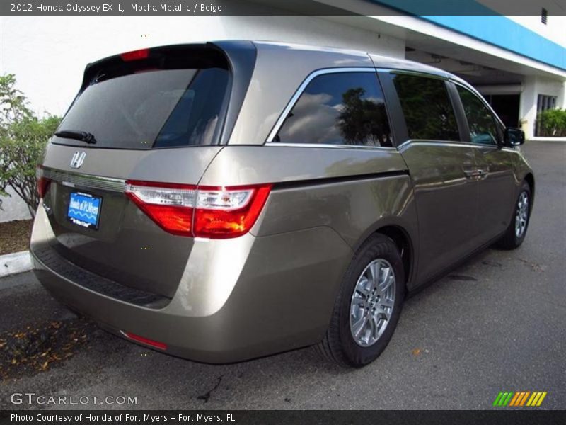 Mocha Metallic / Beige 2012 Honda Odyssey EX-L