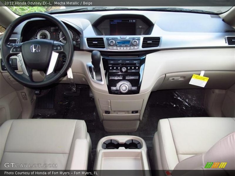 Mocha Metallic / Beige 2012 Honda Odyssey EX-L
