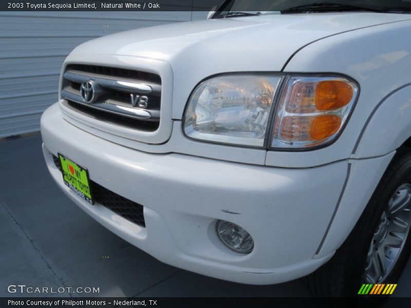 Natural White / Oak 2003 Toyota Sequoia Limited