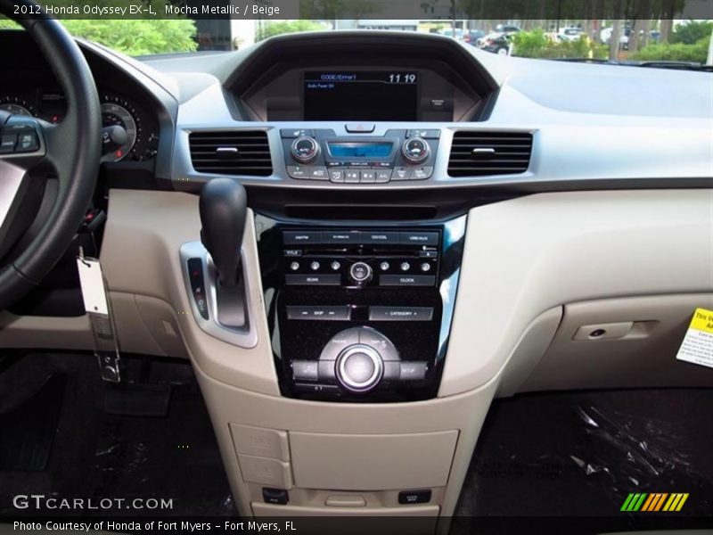 Mocha Metallic / Beige 2012 Honda Odyssey EX-L