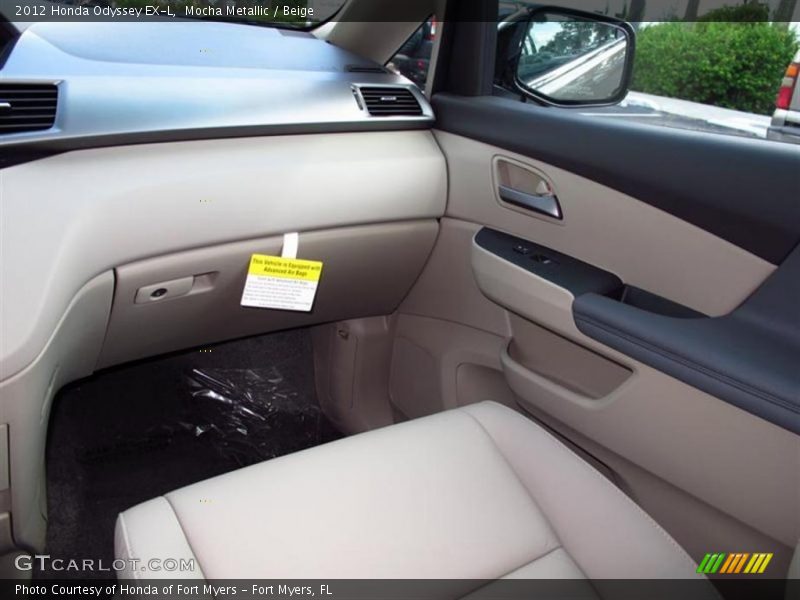 Mocha Metallic / Beige 2012 Honda Odyssey EX-L