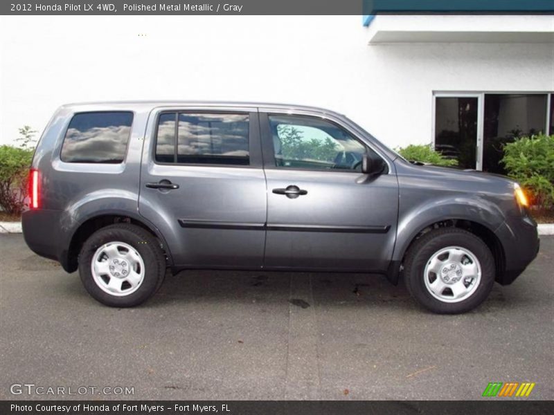 Polished Metal Metallic / Gray 2012 Honda Pilot LX 4WD