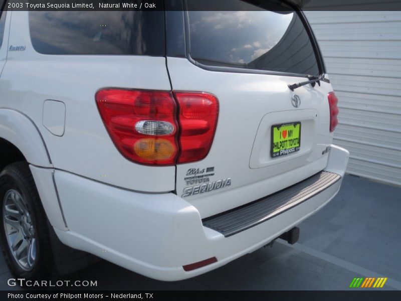 Natural White / Oak 2003 Toyota Sequoia Limited