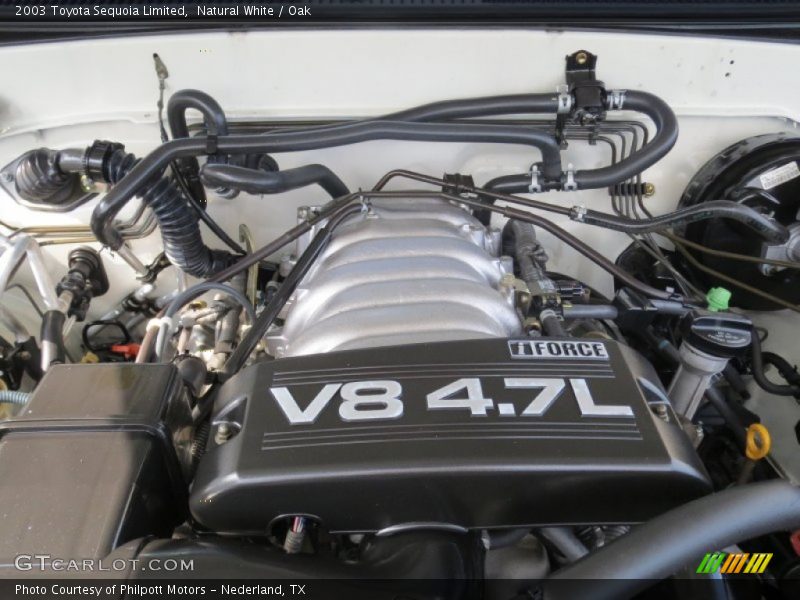  2003 Sequoia Limited Engine - 4.7L DOHC 32V i-Force V8