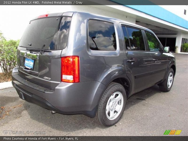 Polished Metal Metallic / Gray 2012 Honda Pilot LX 4WD