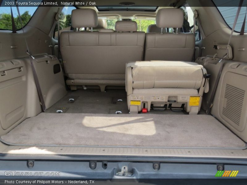  2003 Sequoia Limited Trunk