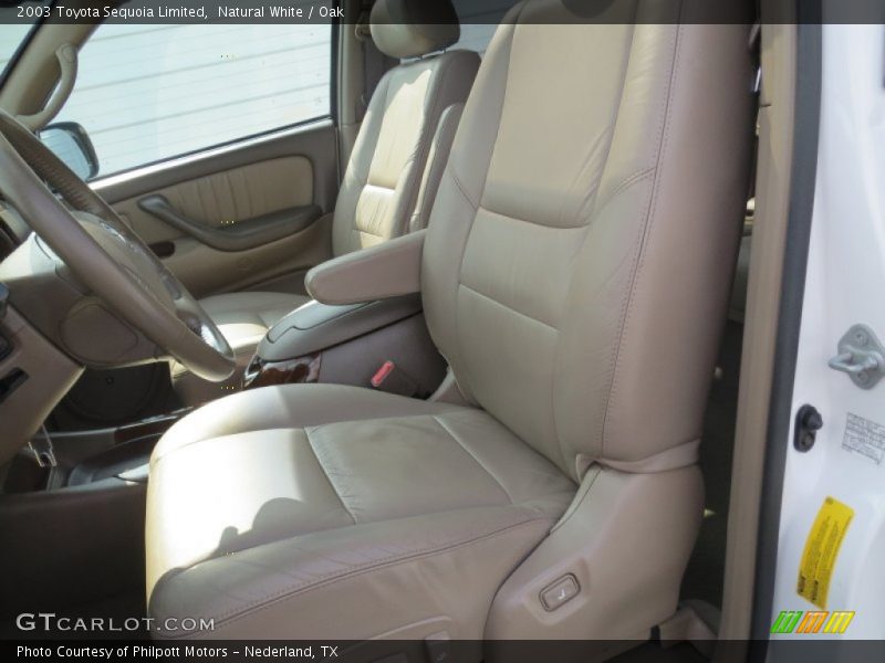 Natural White / Oak 2003 Toyota Sequoia Limited