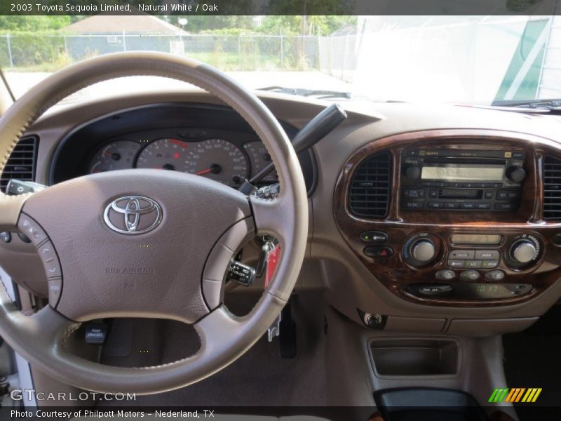 Natural White / Oak 2003 Toyota Sequoia Limited