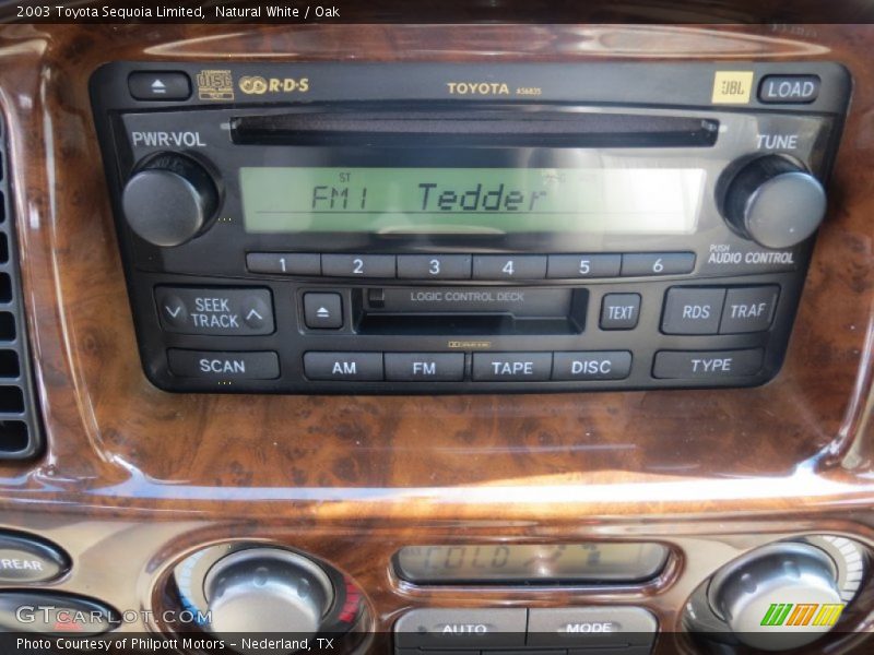 Audio System of 2003 Sequoia Limited