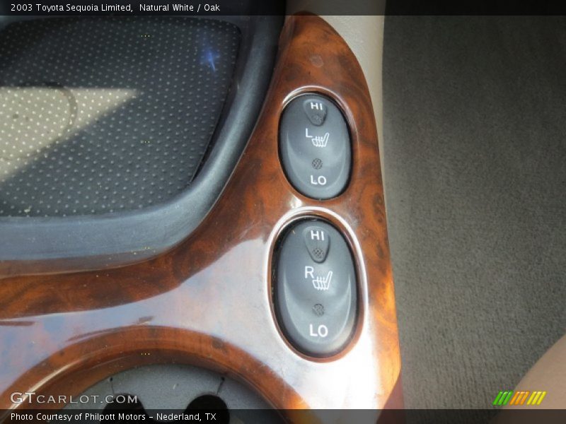 Controls of 2003 Sequoia Limited