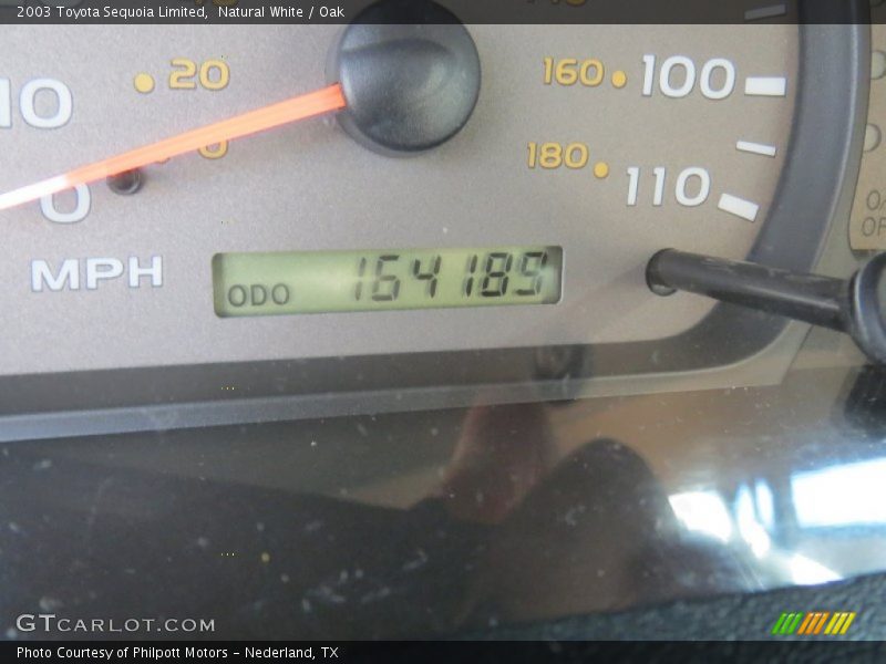 Natural White / Oak 2003 Toyota Sequoia Limited