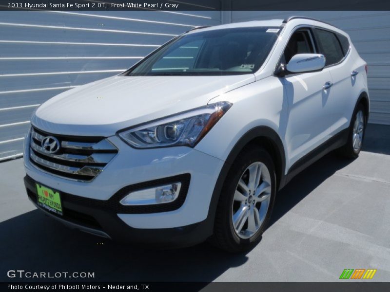 Front 3/4 View of 2013 Santa Fe Sport 2.0T