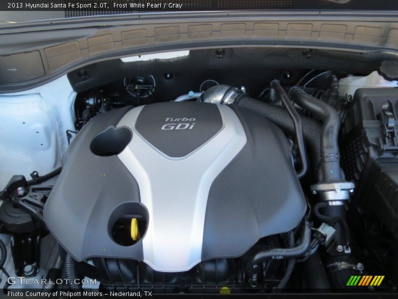  2013 Santa Fe Sport 2.0T Engine - 2.0 Liter Turbocharged DOHC 16-Valve D-CVVT 4 Cylinder