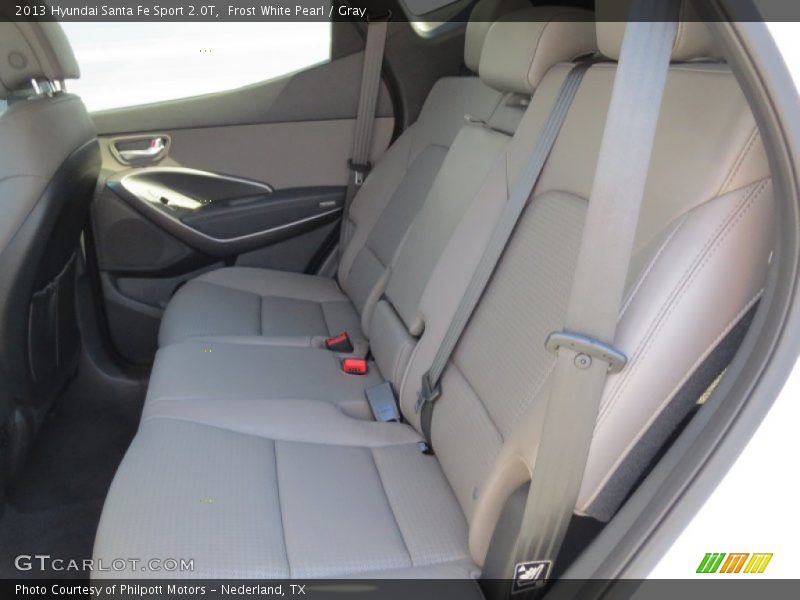  2013 Santa Fe Sport 2.0T Gray Interior