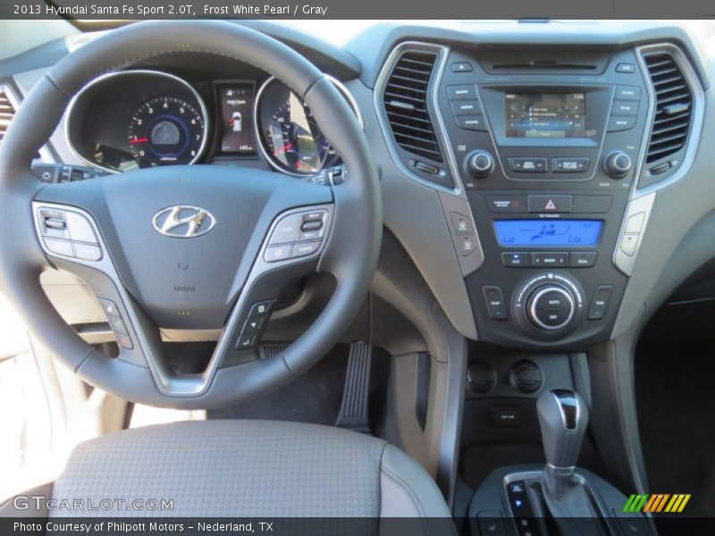 Dashboard of 2013 Santa Fe Sport 2.0T