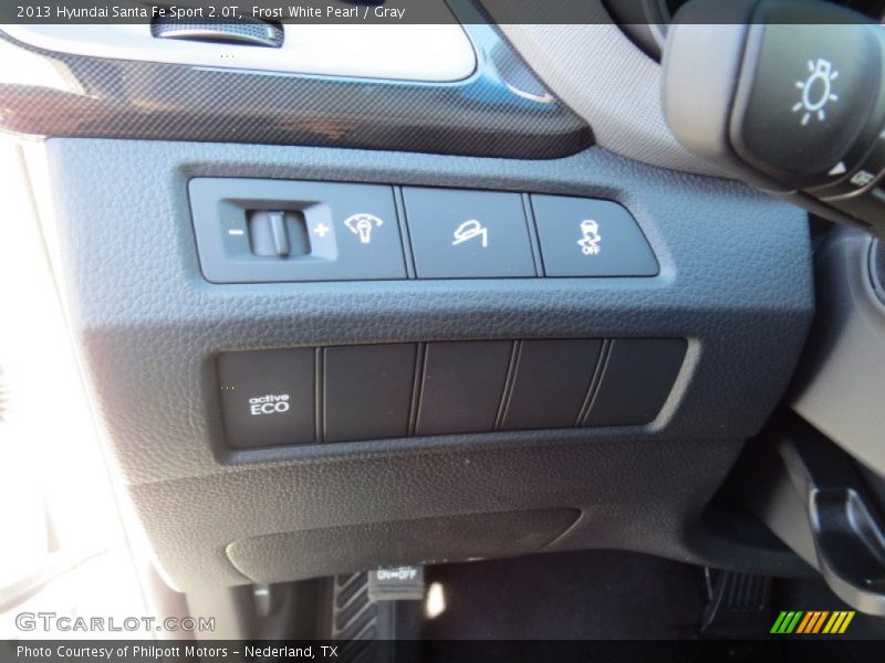 Controls of 2013 Santa Fe Sport 2.0T