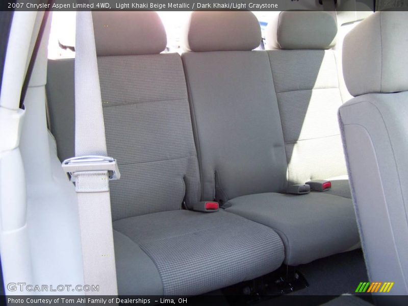 Light Khaki Beige Metallic / Dark Khaki/Light Graystone 2007 Chrysler Aspen Limited 4WD