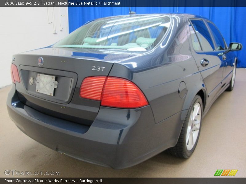 Nocturne Blue Metallic / Parchment 2006 Saab 9-5 2.3T Sedan