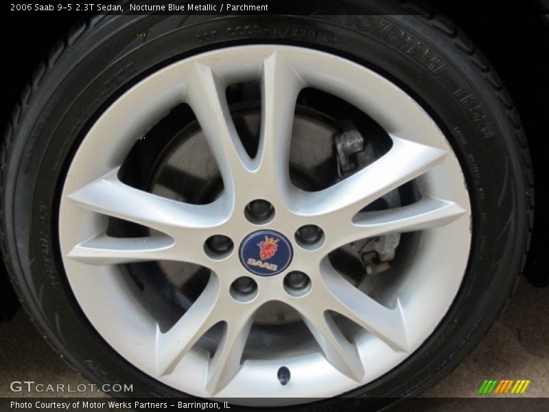 Nocturne Blue Metallic / Parchment 2006 Saab 9-5 2.3T Sedan