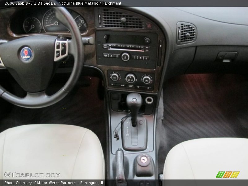 Nocturne Blue Metallic / Parchment 2006 Saab 9-5 2.3T Sedan