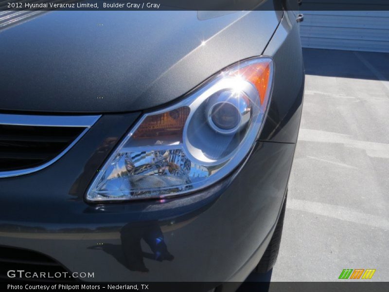 Boulder Gray / Gray 2012 Hyundai Veracruz Limited