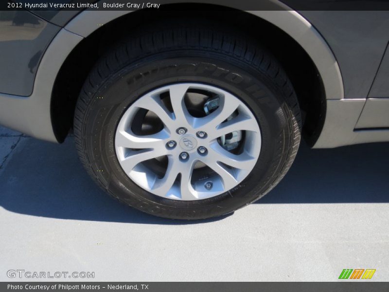 Boulder Gray / Gray 2012 Hyundai Veracruz Limited