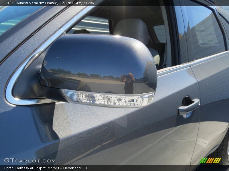 Boulder Gray / Gray 2012 Hyundai Veracruz Limited
