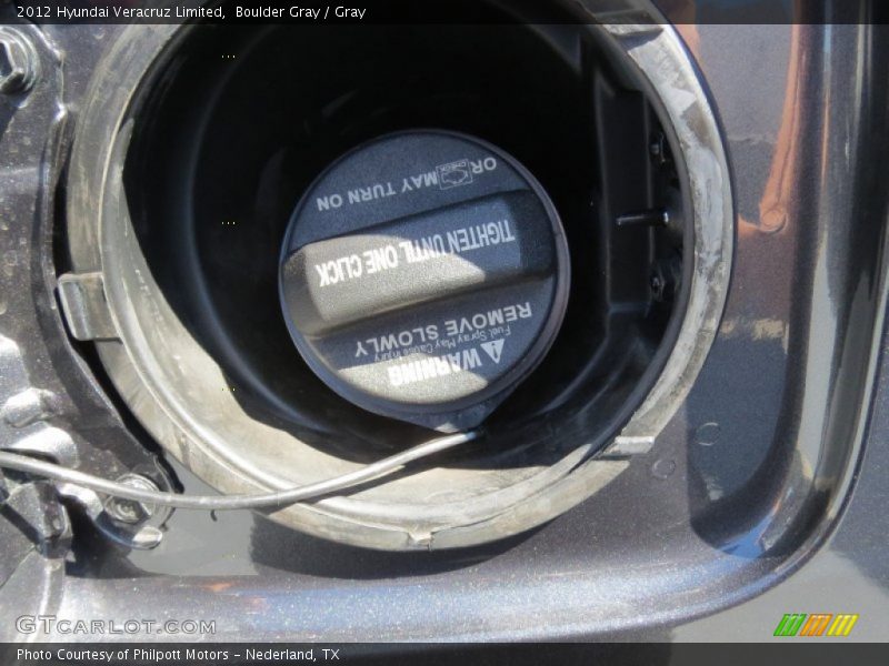 Boulder Gray / Gray 2012 Hyundai Veracruz Limited