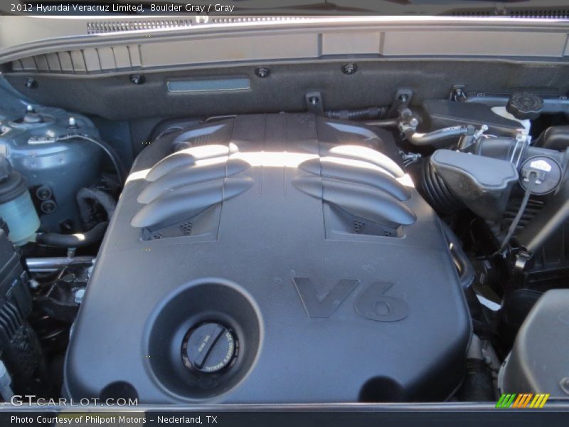 Boulder Gray / Gray 2012 Hyundai Veracruz Limited