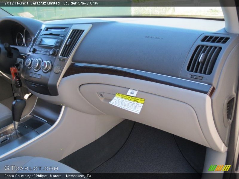 Boulder Gray / Gray 2012 Hyundai Veracruz Limited