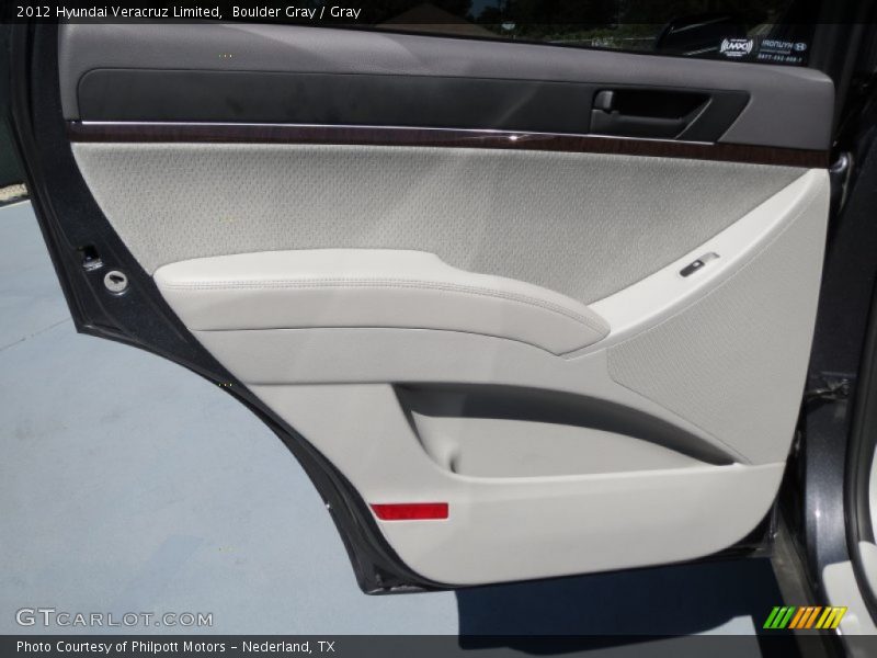 Boulder Gray / Gray 2012 Hyundai Veracruz Limited