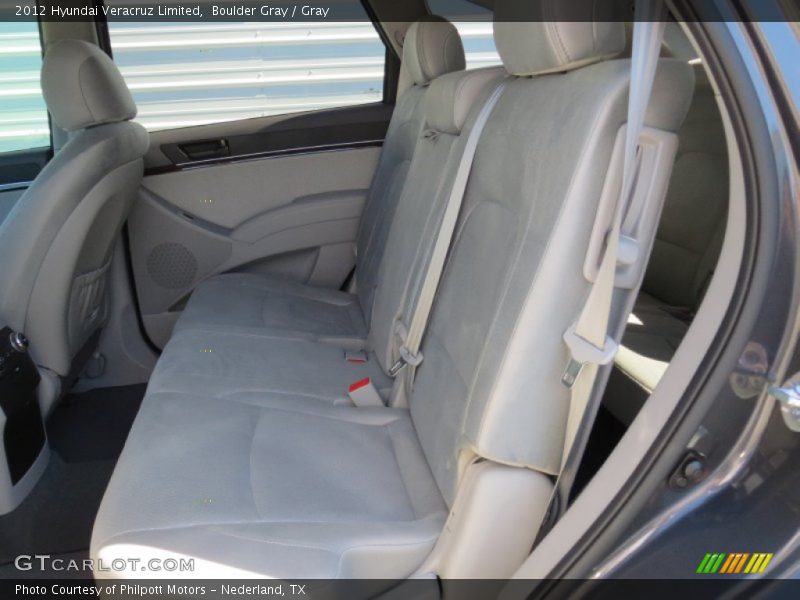 Boulder Gray / Gray 2012 Hyundai Veracruz Limited
