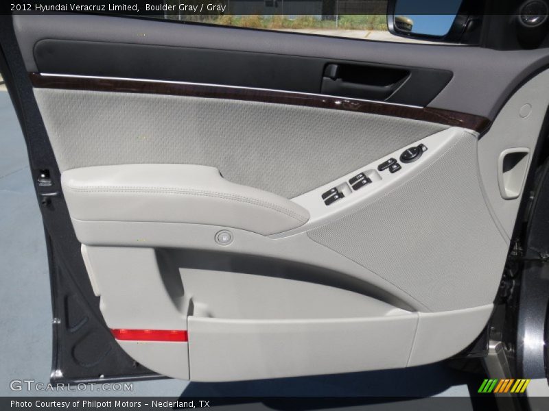 Boulder Gray / Gray 2012 Hyundai Veracruz Limited