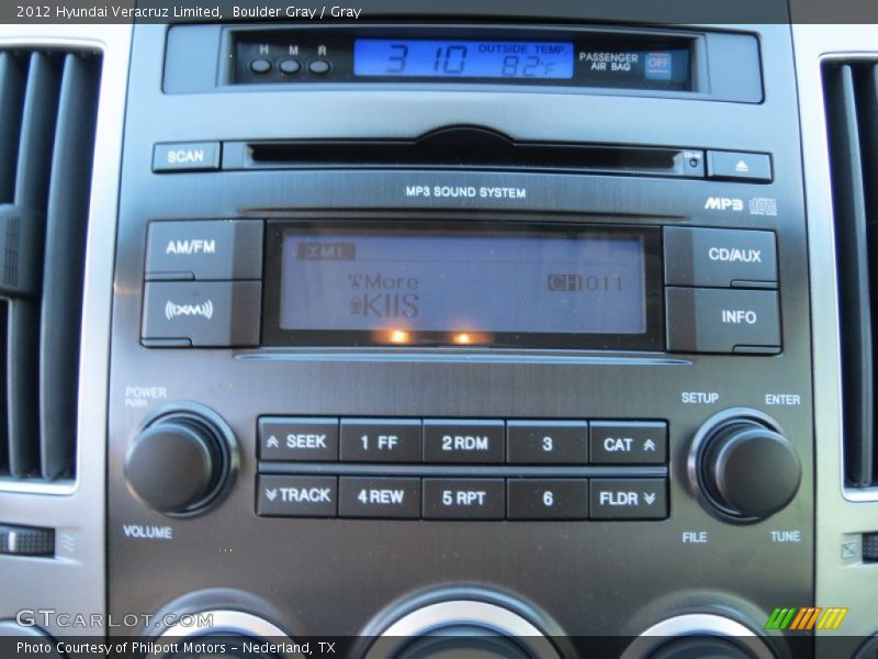 Boulder Gray / Gray 2012 Hyundai Veracruz Limited