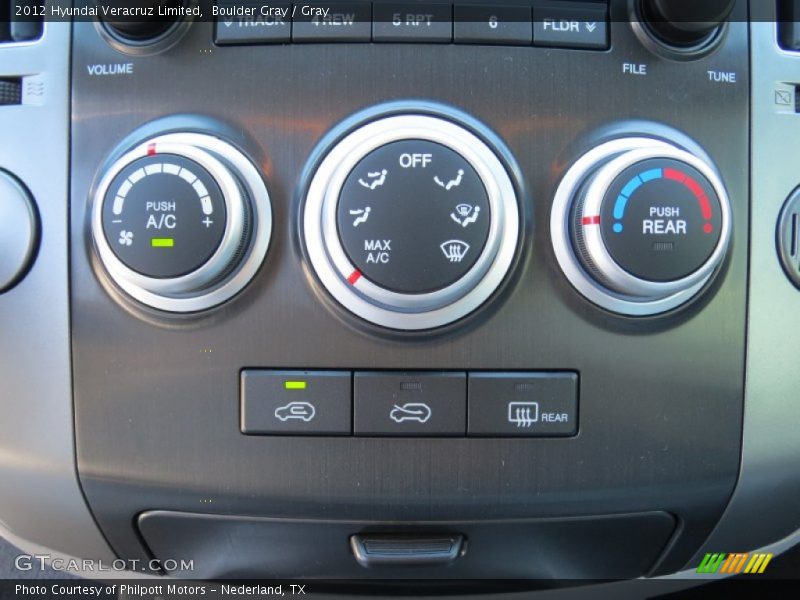 Boulder Gray / Gray 2012 Hyundai Veracruz Limited