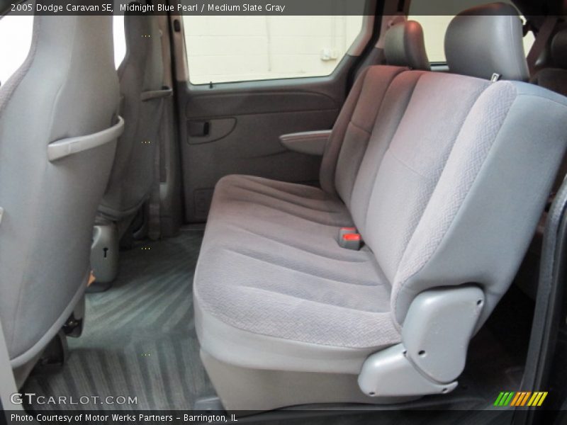 Midnight Blue Pearl / Medium Slate Gray 2005 Dodge Caravan SE