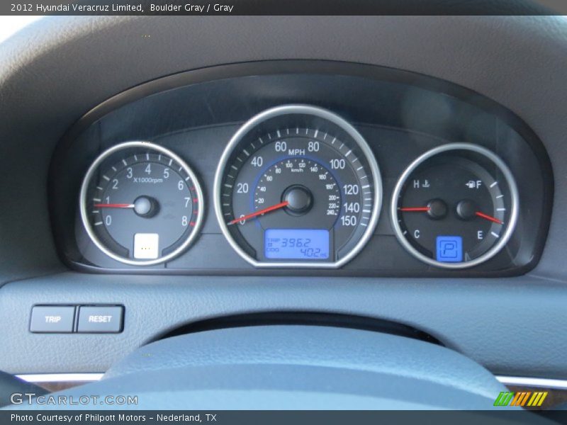 Boulder Gray / Gray 2012 Hyundai Veracruz Limited