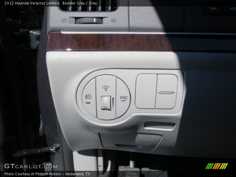 Boulder Gray / Gray 2012 Hyundai Veracruz Limited