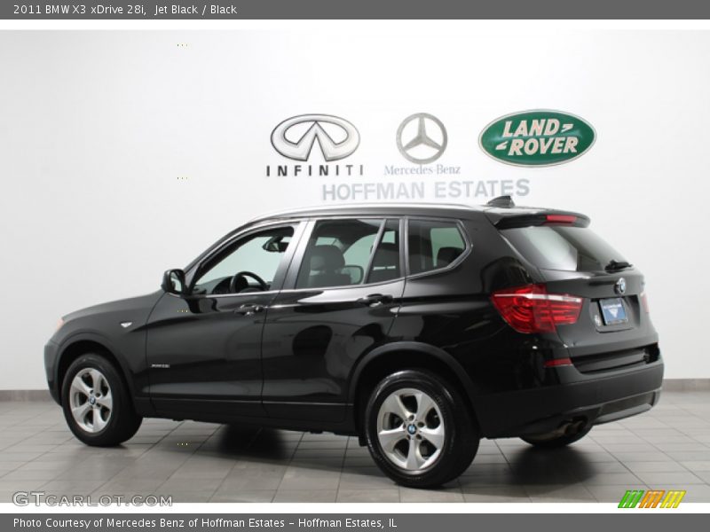 Jet Black / Black 2011 BMW X3 xDrive 28i