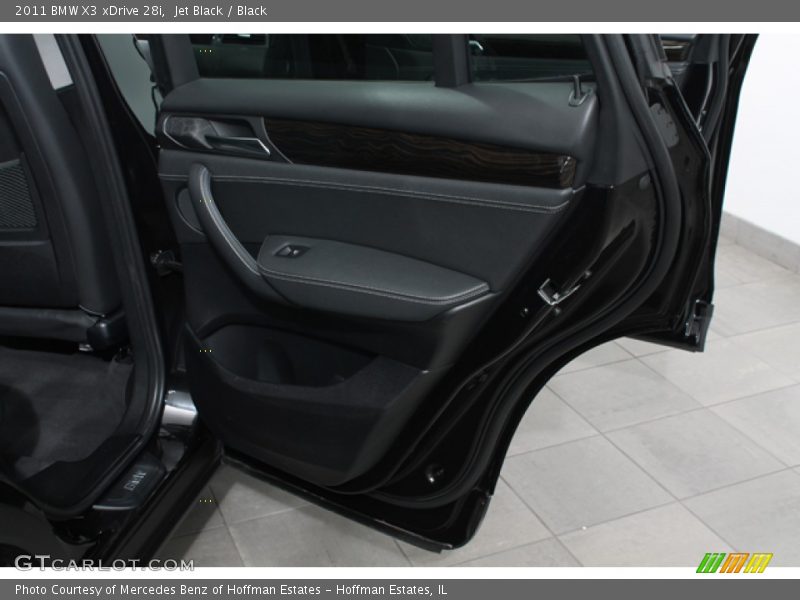 Jet Black / Black 2011 BMW X3 xDrive 28i