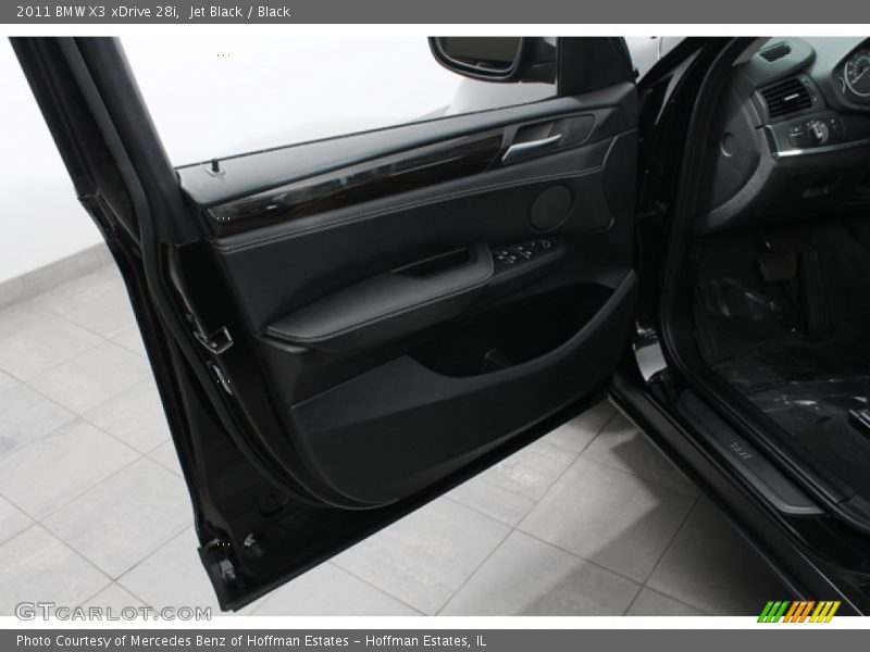 Jet Black / Black 2011 BMW X3 xDrive 28i