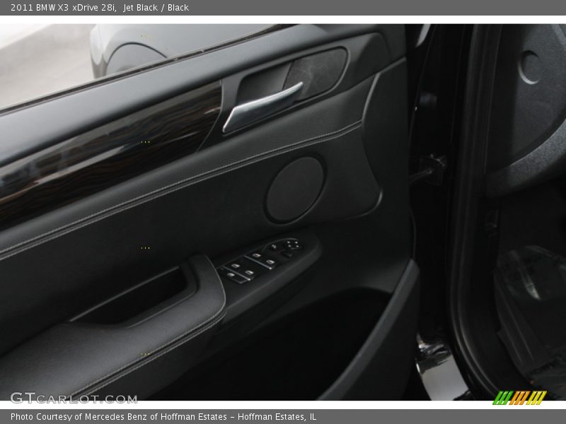 Jet Black / Black 2011 BMW X3 xDrive 28i
