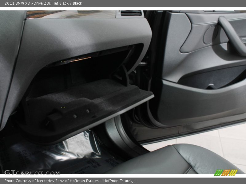 Jet Black / Black 2011 BMW X3 xDrive 28i