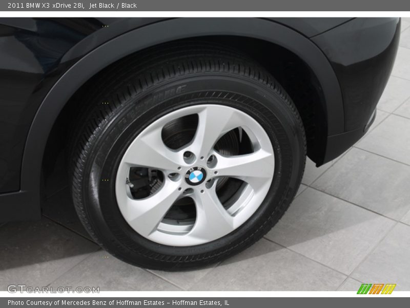 Jet Black / Black 2011 BMW X3 xDrive 28i