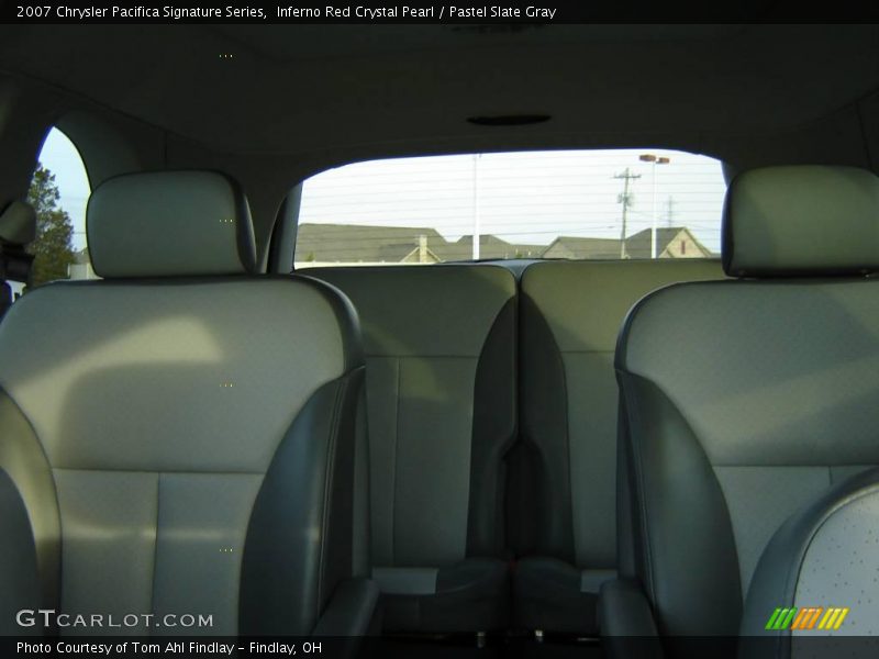 Inferno Red Crystal Pearl / Pastel Slate Gray 2007 Chrysler Pacifica Signature Series