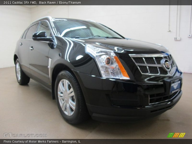 Black Raven / Ebony/Titanium 2011 Cadillac SRX FWD