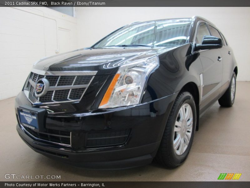 Black Raven / Ebony/Titanium 2011 Cadillac SRX FWD