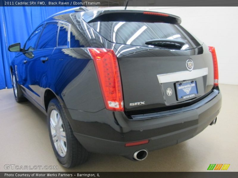 Black Raven / Ebony/Titanium 2011 Cadillac SRX FWD