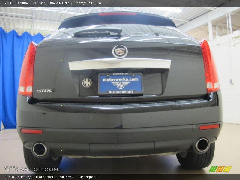 Black Raven / Ebony/Titanium 2011 Cadillac SRX FWD