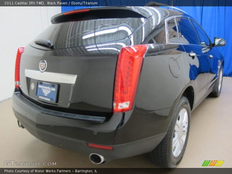 Black Raven / Ebony/Titanium 2011 Cadillac SRX FWD